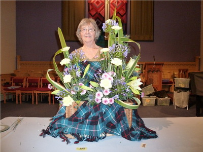 Margaret's final arrangement